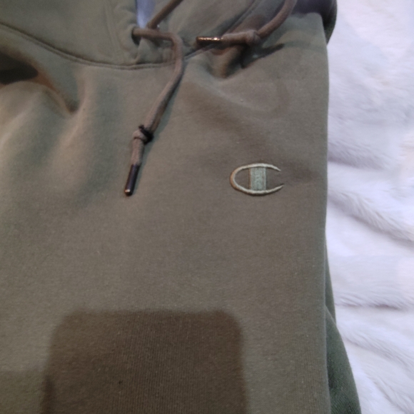 Champion Olive Green Hoodie - Picture 10 of 16